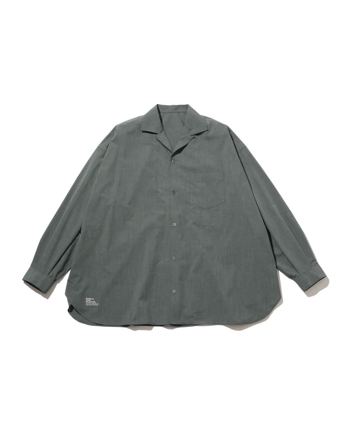 FreshService の AIR POPLIN OPEN COLLAR L/S SHIRT (FSC263-50046)