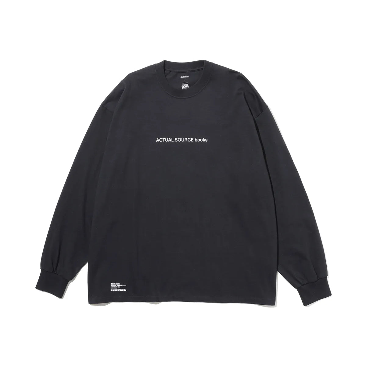 新品 20FW FCRB × #FR2 POCKET L/S TEE 黒 S FreshService (フレッシュサービス) / AS × FS CORPORATE L/S TEE