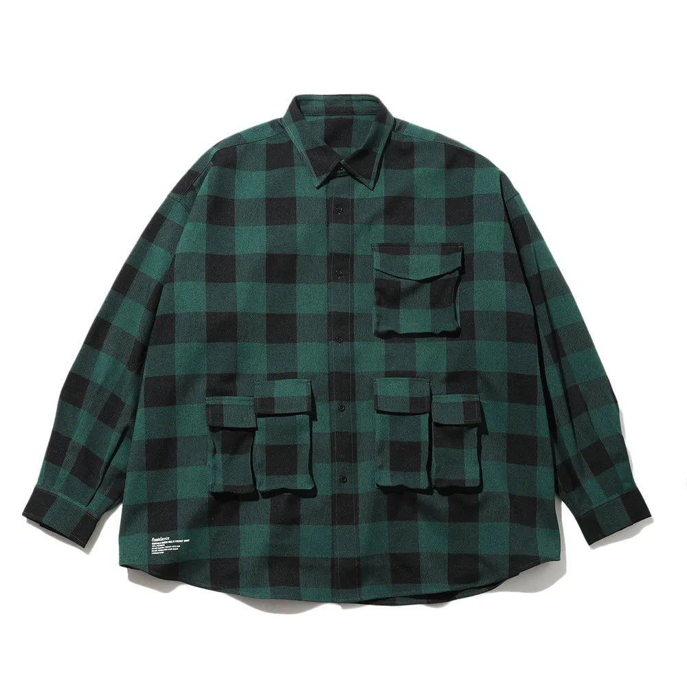 FreshService の BUFFALO CHECK MULTI POCKET SHIRT (FSC243-50133)