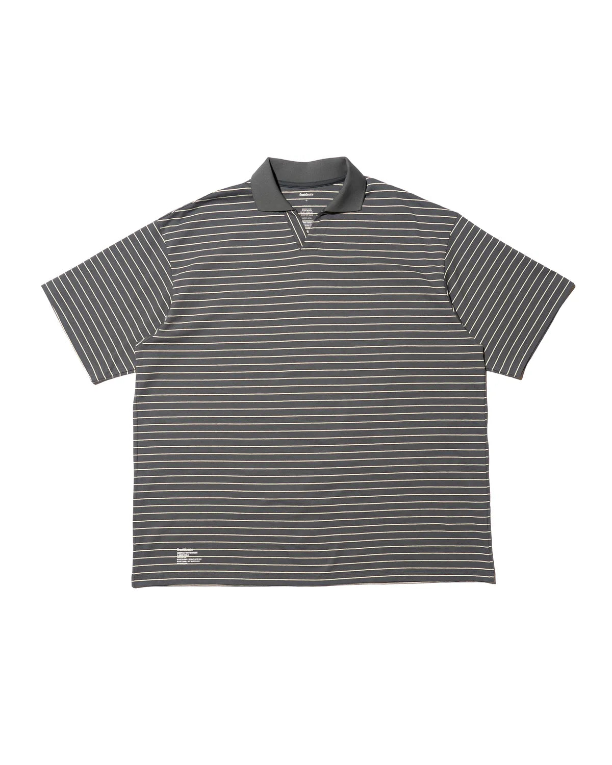 FreshService の CONPACT DRY BORDER V-NECK POLO (FSC262-70120)