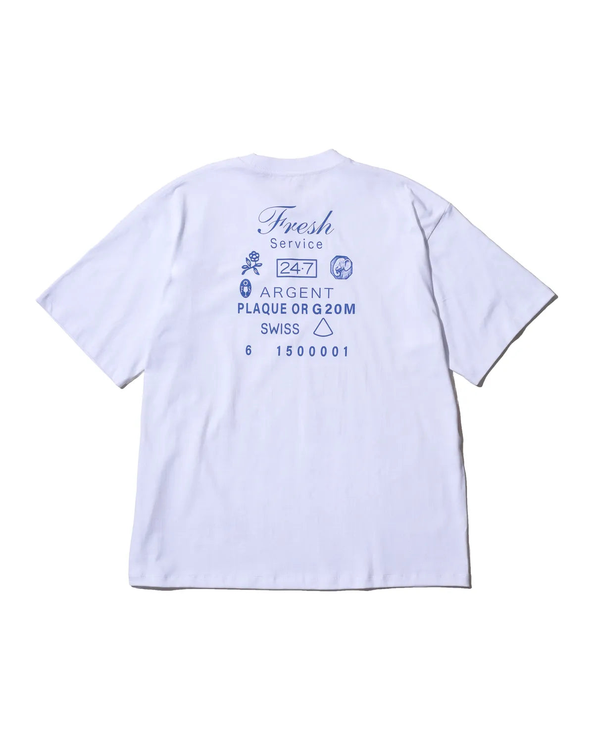 FreshService の CORPORATE PRINTED S/S TEE "TIMEPIECE" (FSC261-70151)