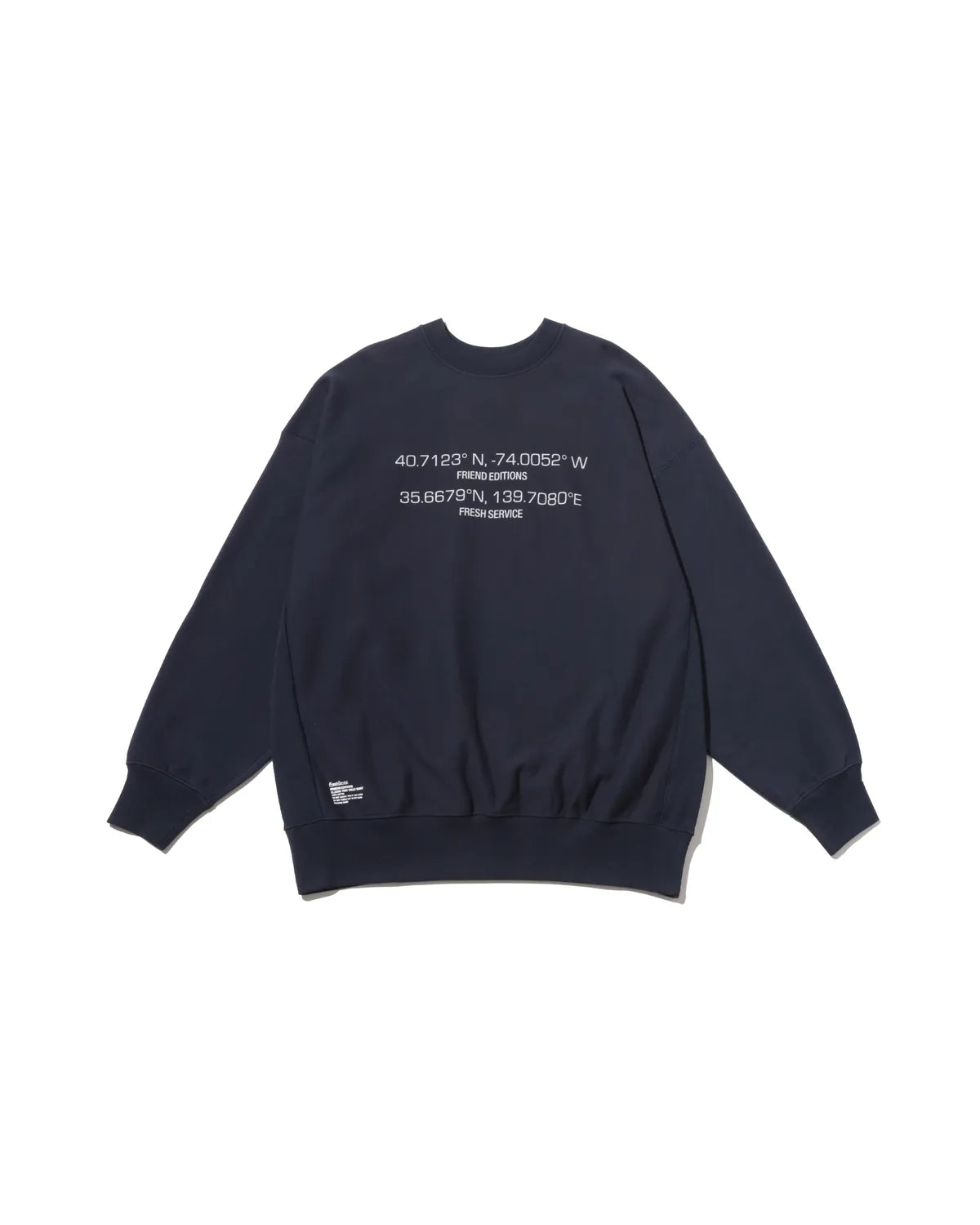 FreshService の FRIEND EDITIONS CLASSIC TERRY SWEATSHIRT "AXIS" (FSC263-70118FE)