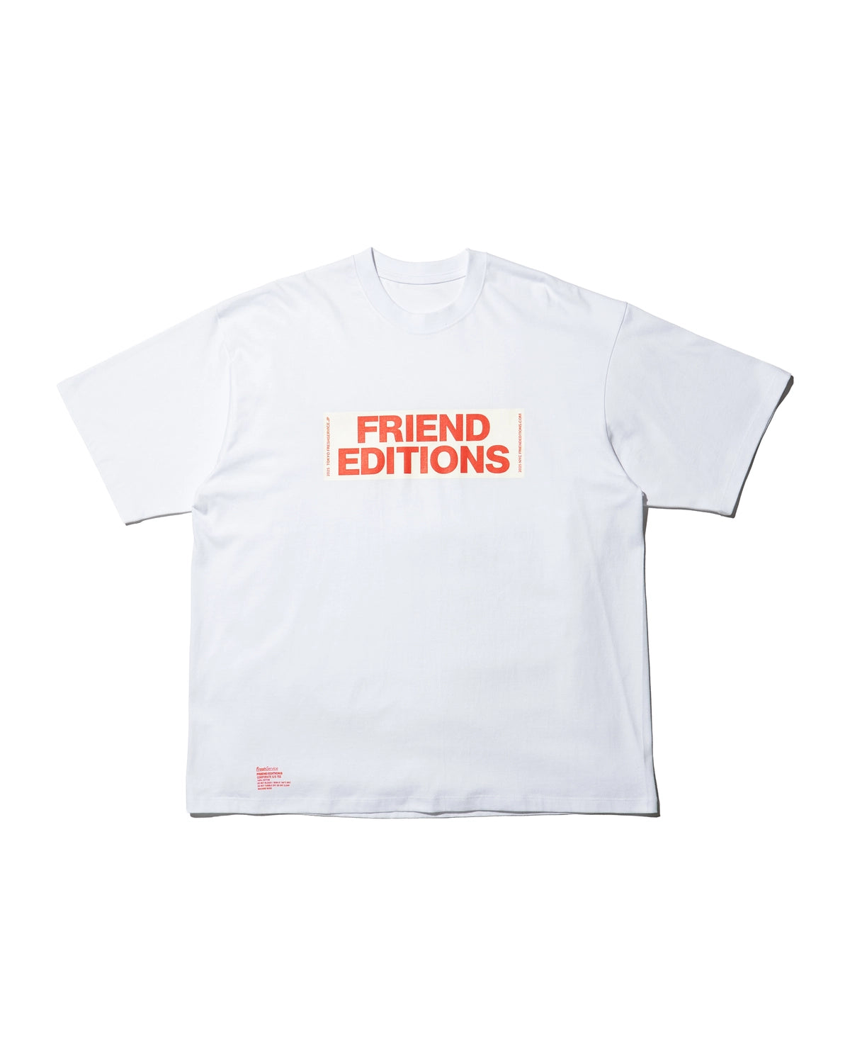FreshService のFRIEND EDITIONS CORPORATE TEE "STICKER" (FSP261-70088FE)
