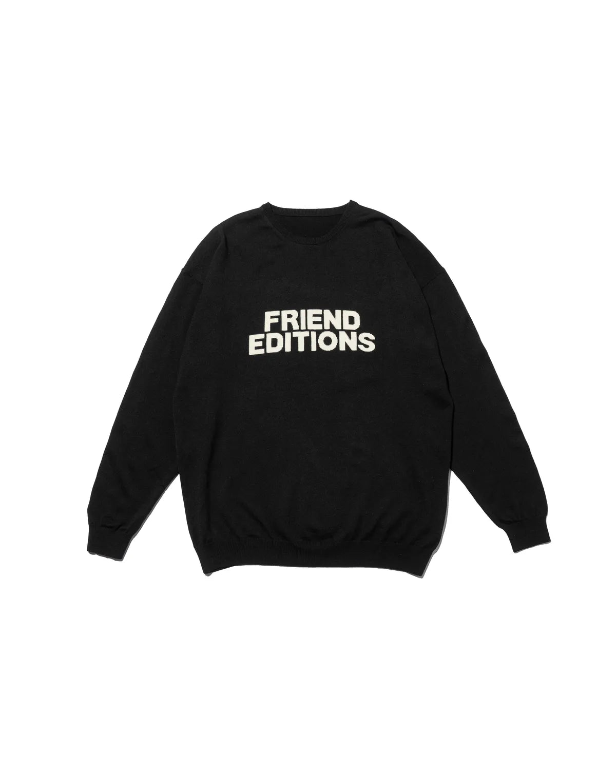 FreshService の FRIEND EDITIONS HIGH GAUGE INTARSIA KNIT "FE MONOGRAM" (FSC263-80126FE)