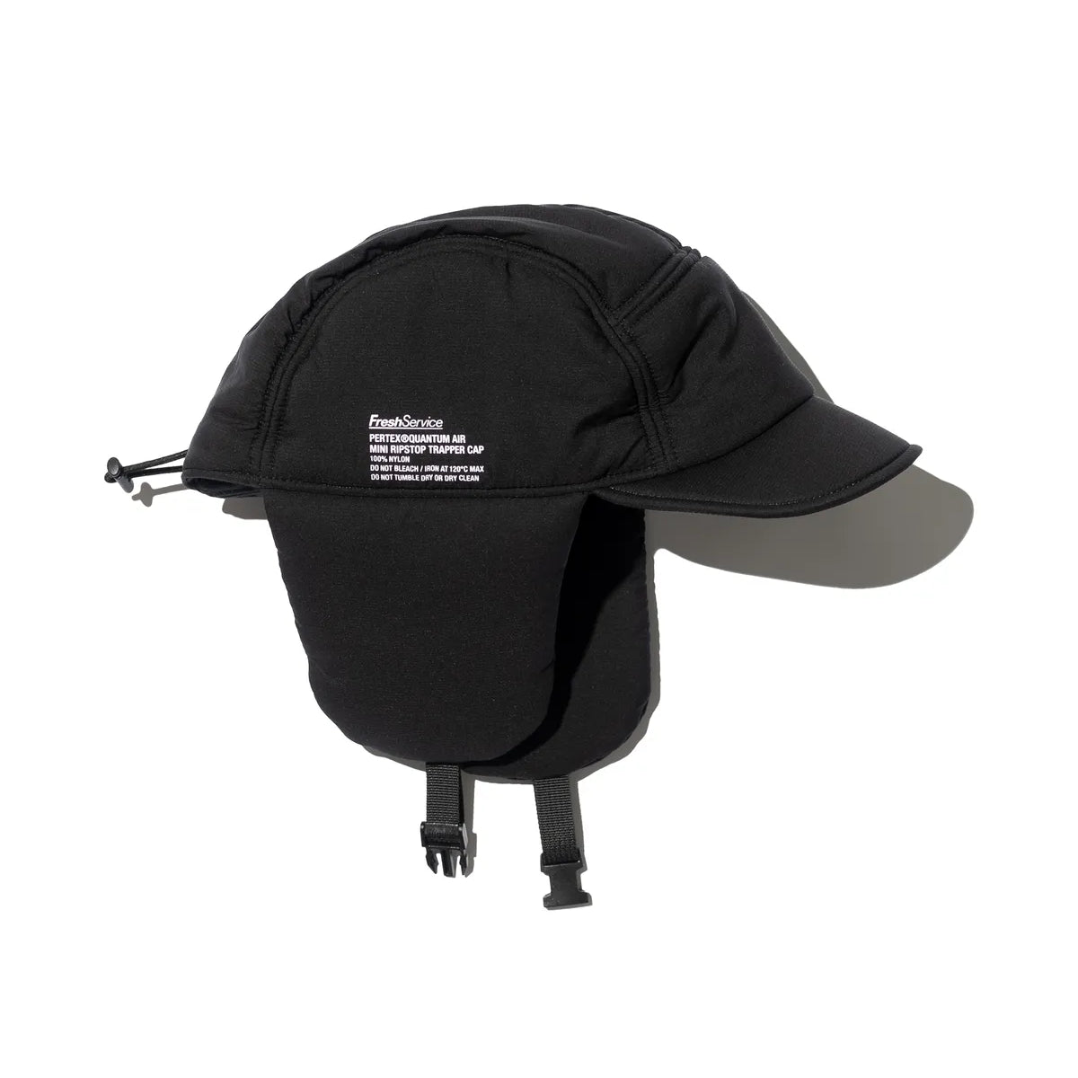 ALMOST FREE SERVICES CAP CUAERU ブラック 新品 FreshService / PERTEX QUANTUM AIR MINI RIPSTOP TRAPPER CAP | 公式