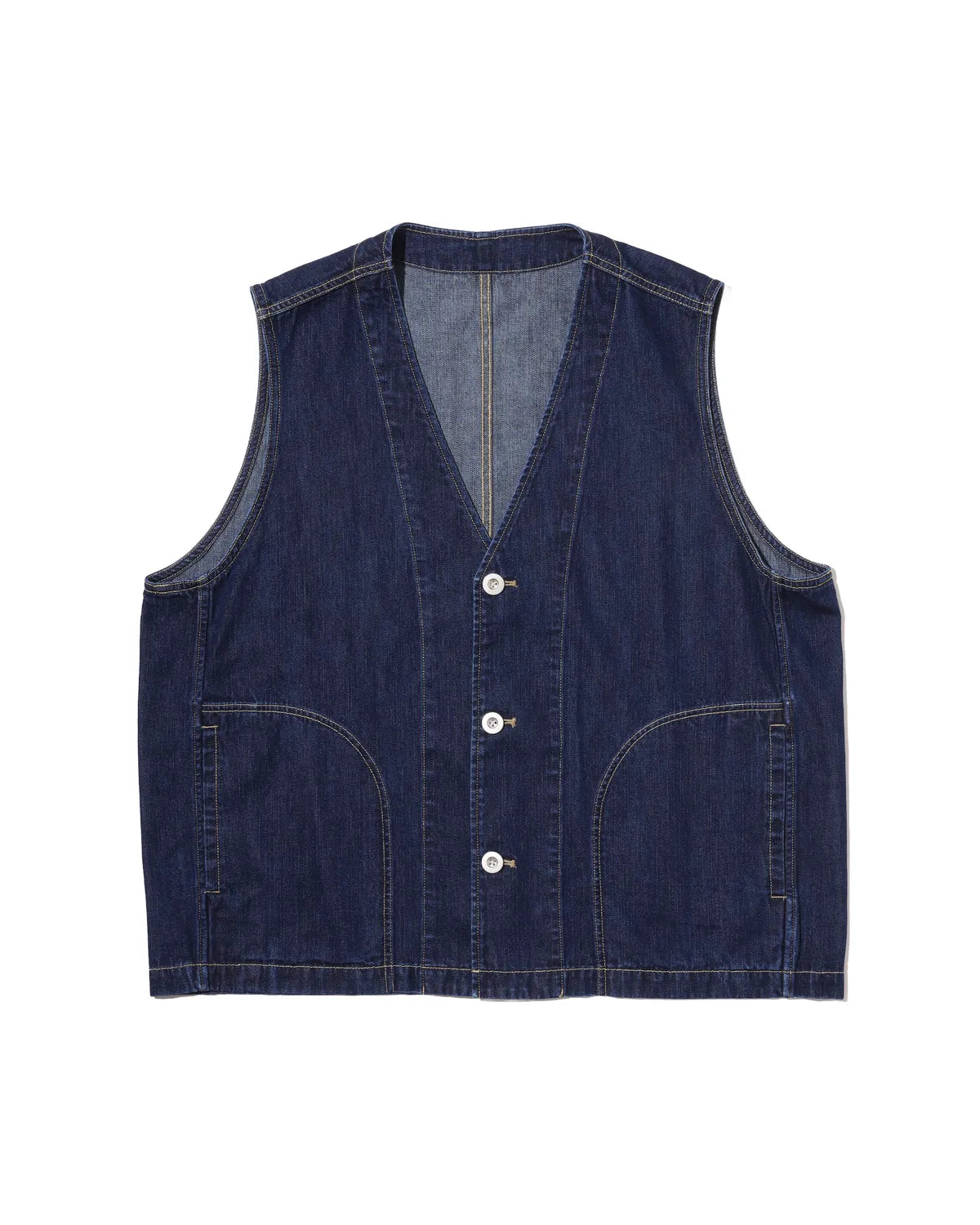 FreshService の WORKERS DENIM VEST (FSC261-30265OB)