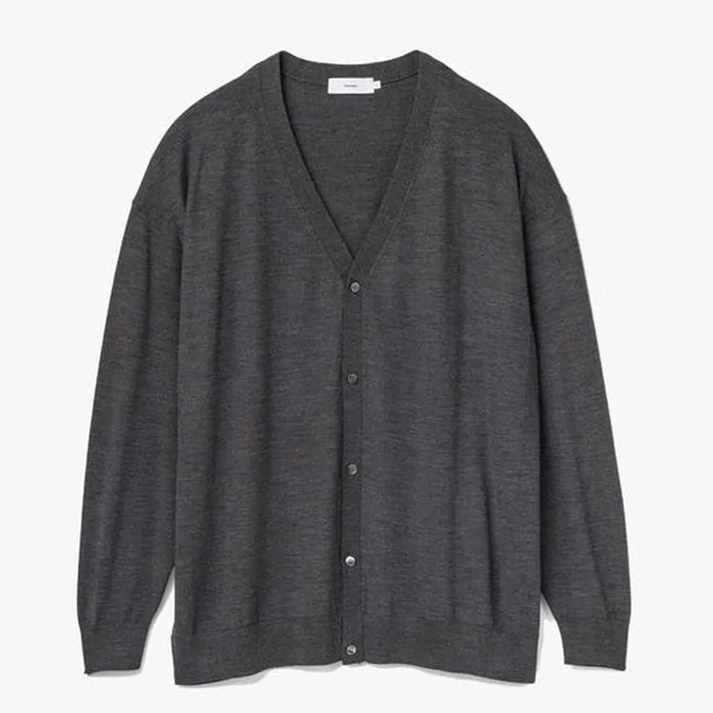 Graphpaper / Oxford Pique Jersey L/S Oversized BD Shirt 