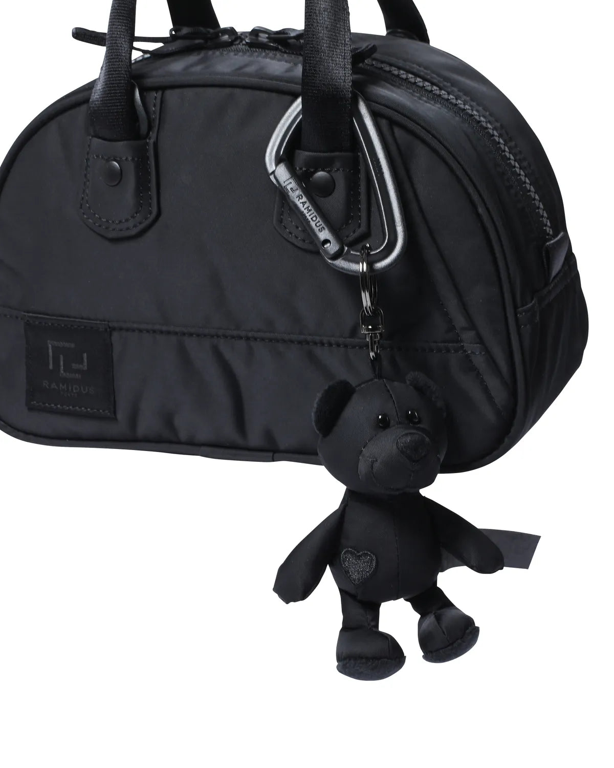 RAMIDUS × NICI / "BLACK BEAUTY" LOVE BEAR KEY RING (G001029)