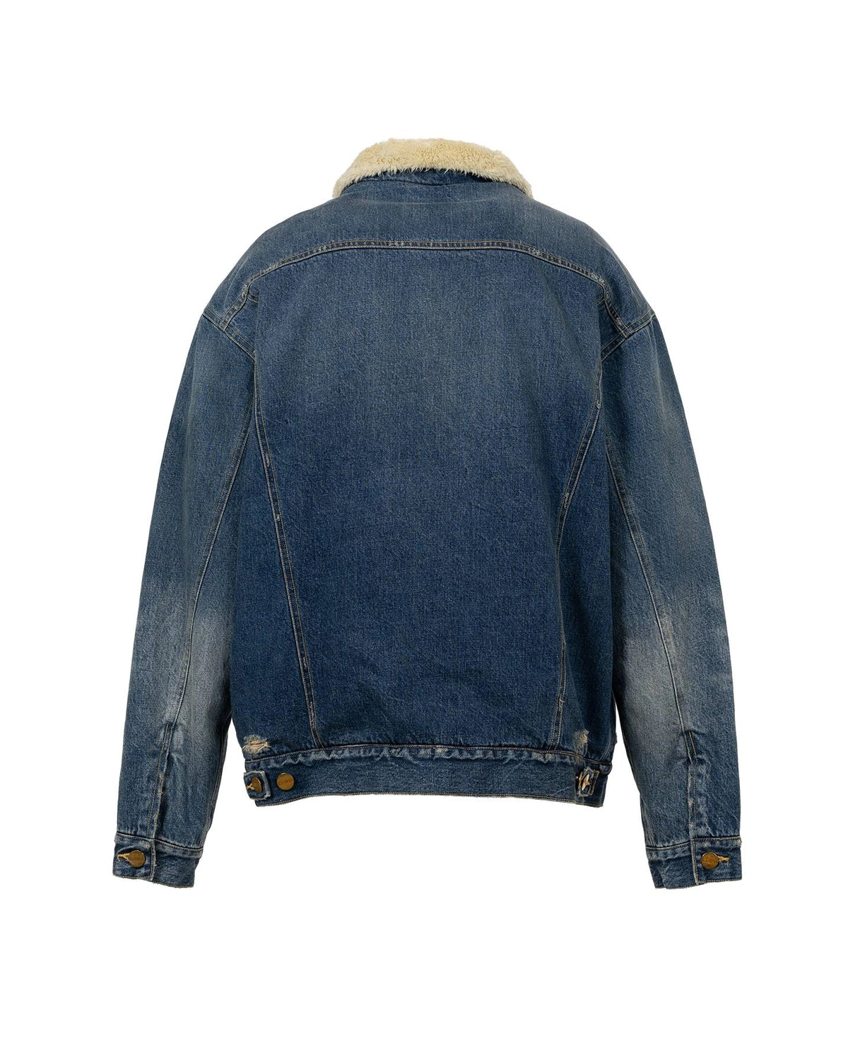 KAMIYA / Boa Lining Denim Jacket (G15BL048)