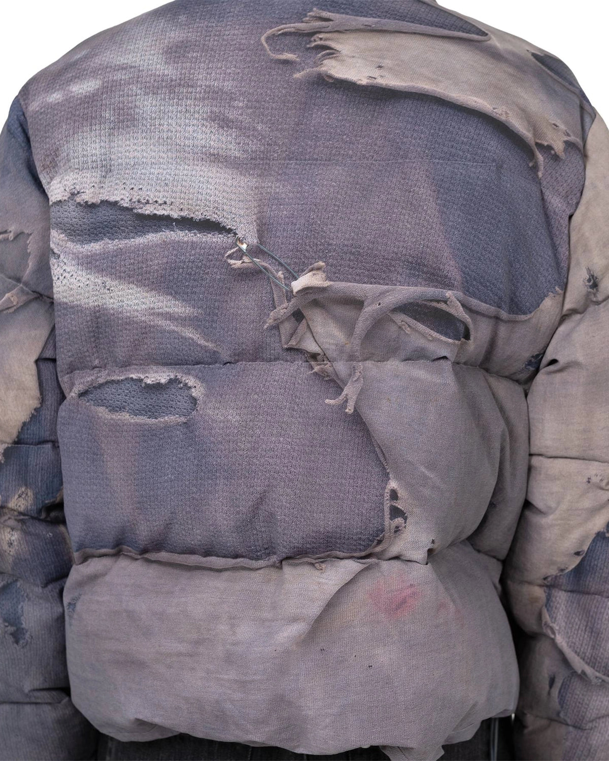 KAMIYA / Trompe L’oeil Print Down Jacket (G15BL111)