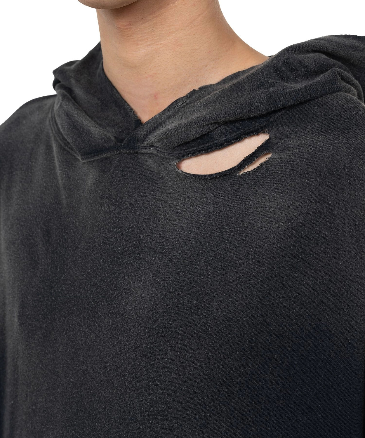 KAMIYA / Dstrsd Lightweigt Hoodie (G15HD089)