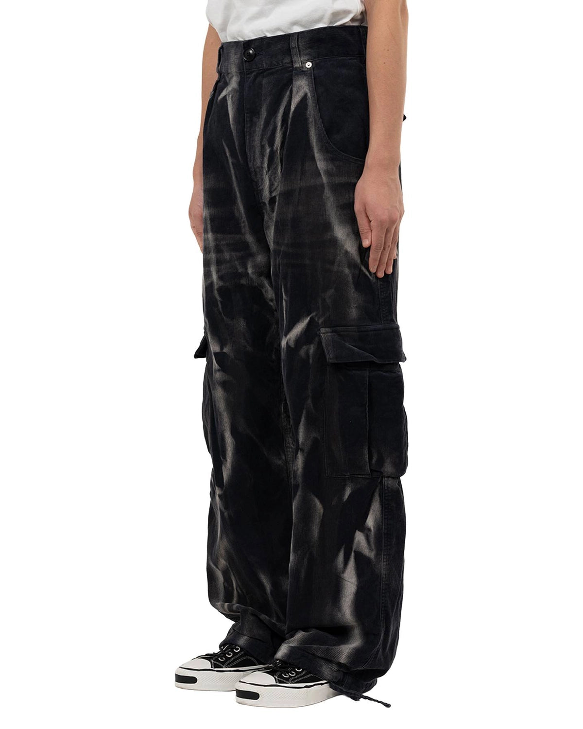 KAMIYA / Sun Faded Like Corduroy Fatigue Pants (G15PT034)