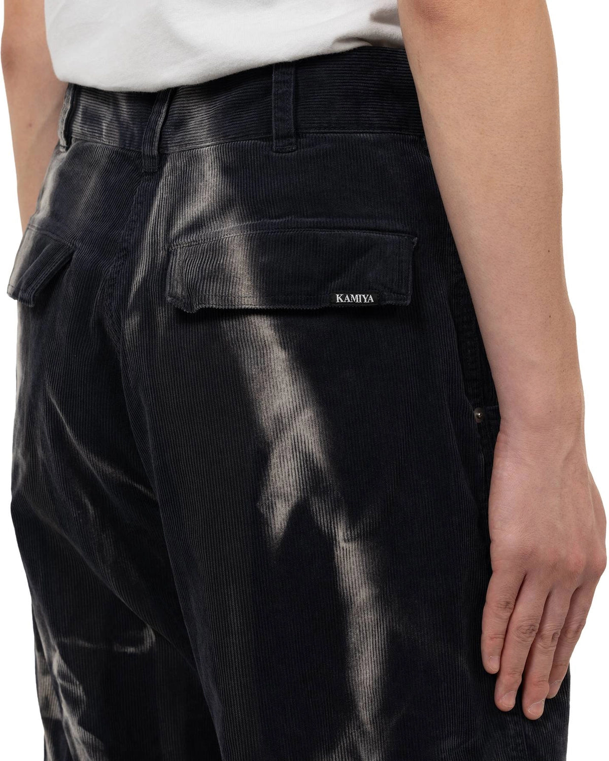KAMIYA / Sun Faded Like Corduroy Fatigue Pants (G15PT034)
