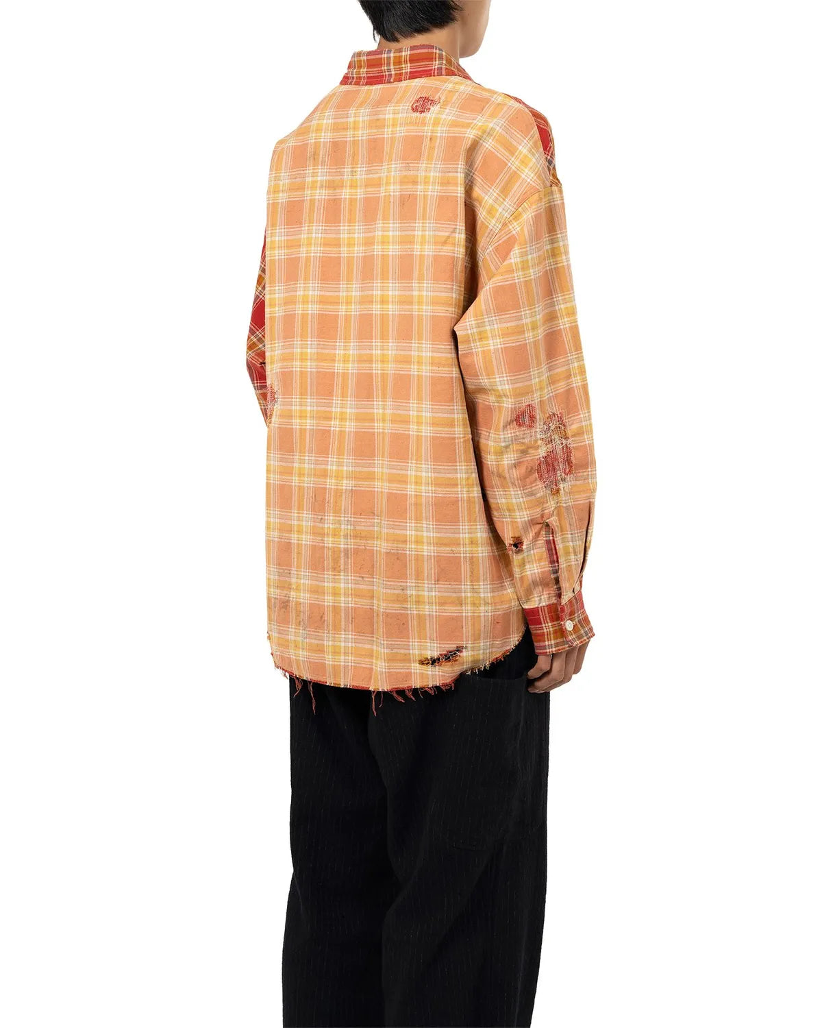 KAMIYA / Crazy Pattern Check Shirt (G15SH057)