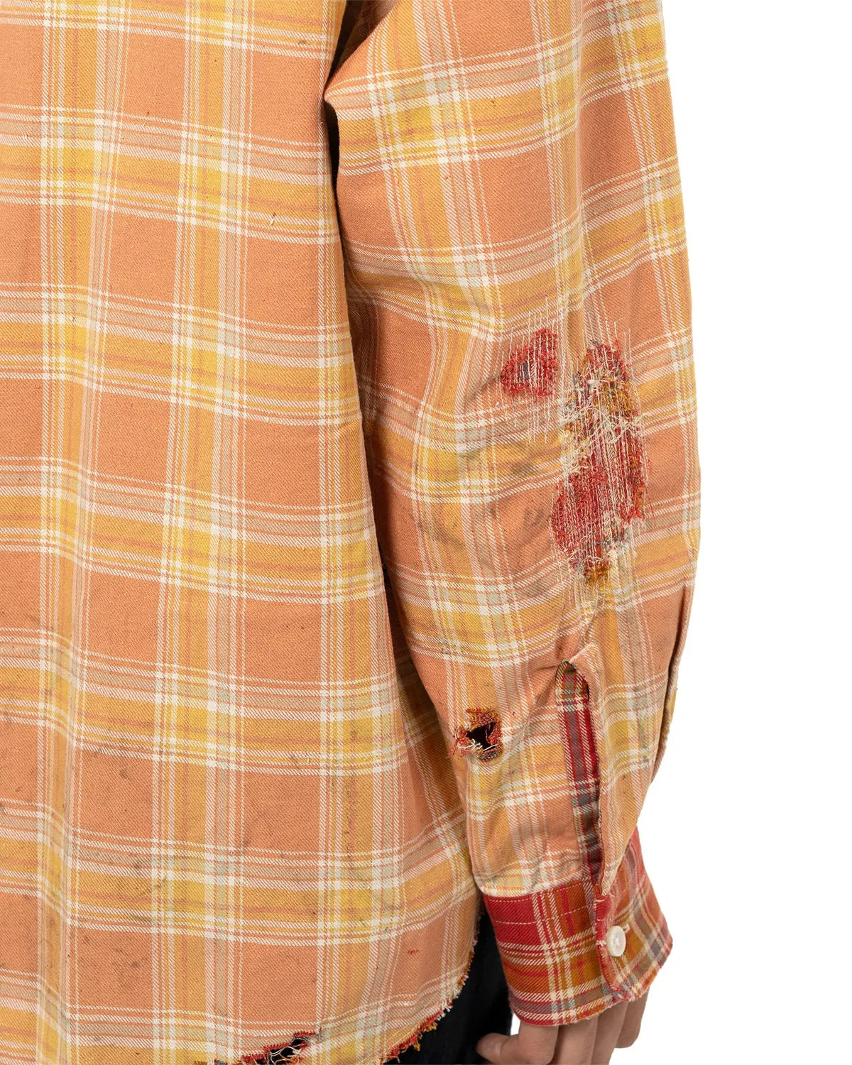 KAMIYA / Crazy Pattern Check Shirt (G15SH057)