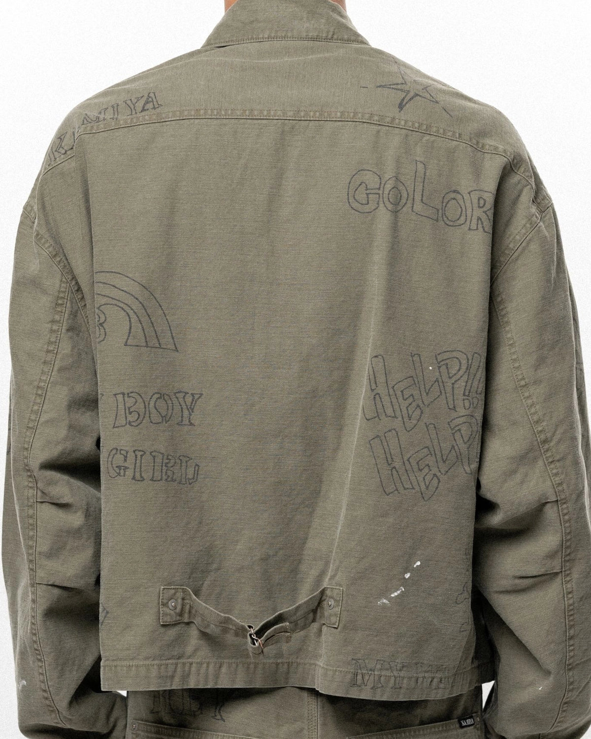 KAMIYA / Graffiti Work Jacket (G16BL022)