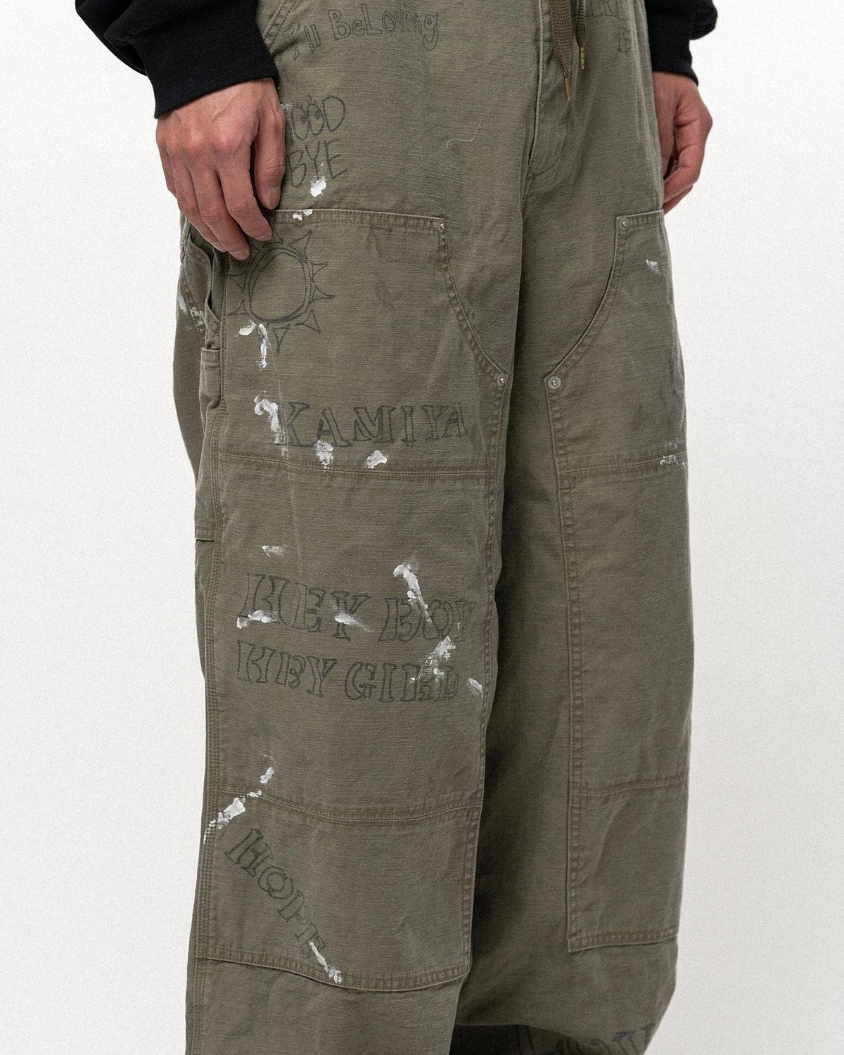 KAMIYA / Graffiti Painter Pants (G16PT023)