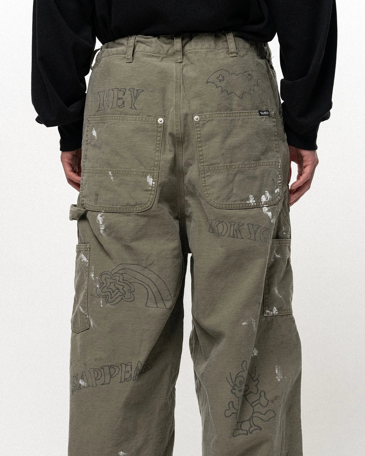 KAMIYA / Graffiti Painter Pants (G16PT023)