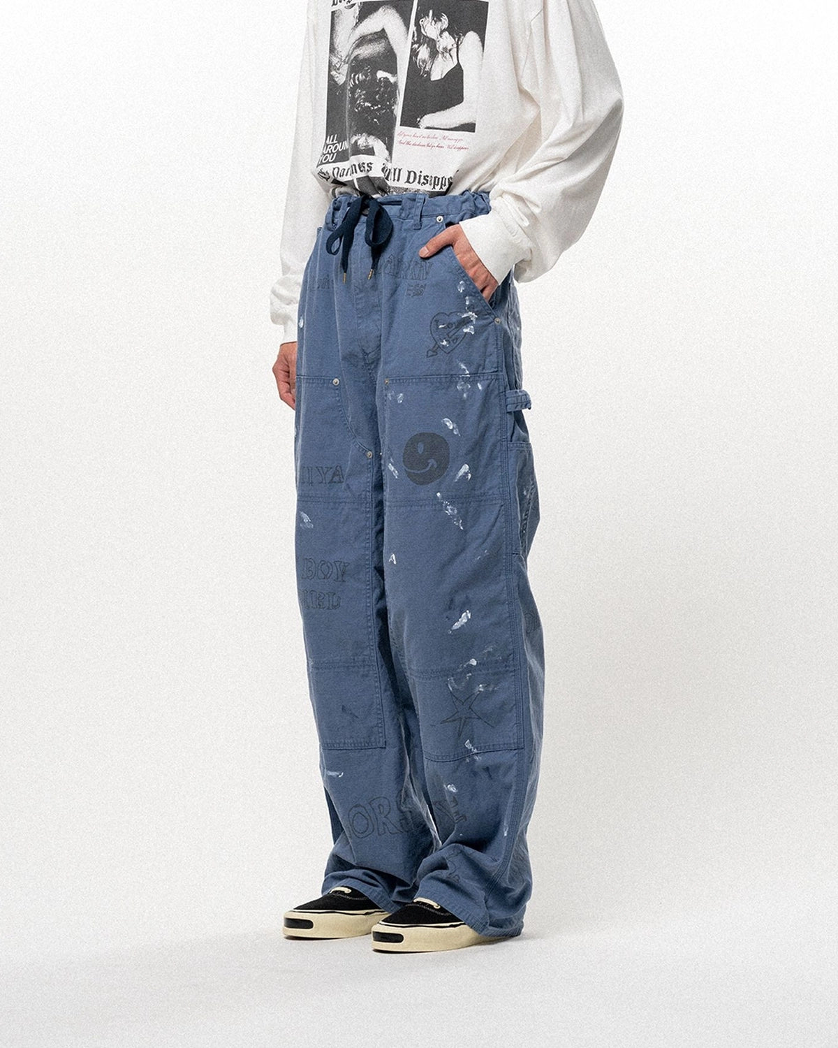 KAMIYA / Graffiti Painter Pants (G16PT023)