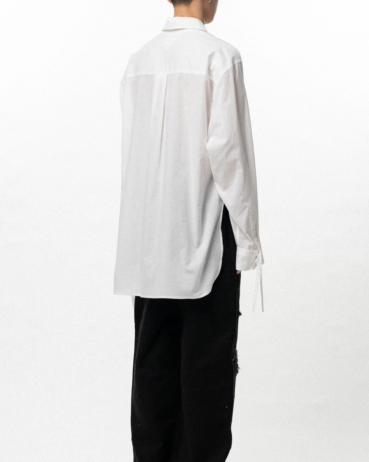 KAMIYA / Drawstring Cuff Shirt (G16SH050)
