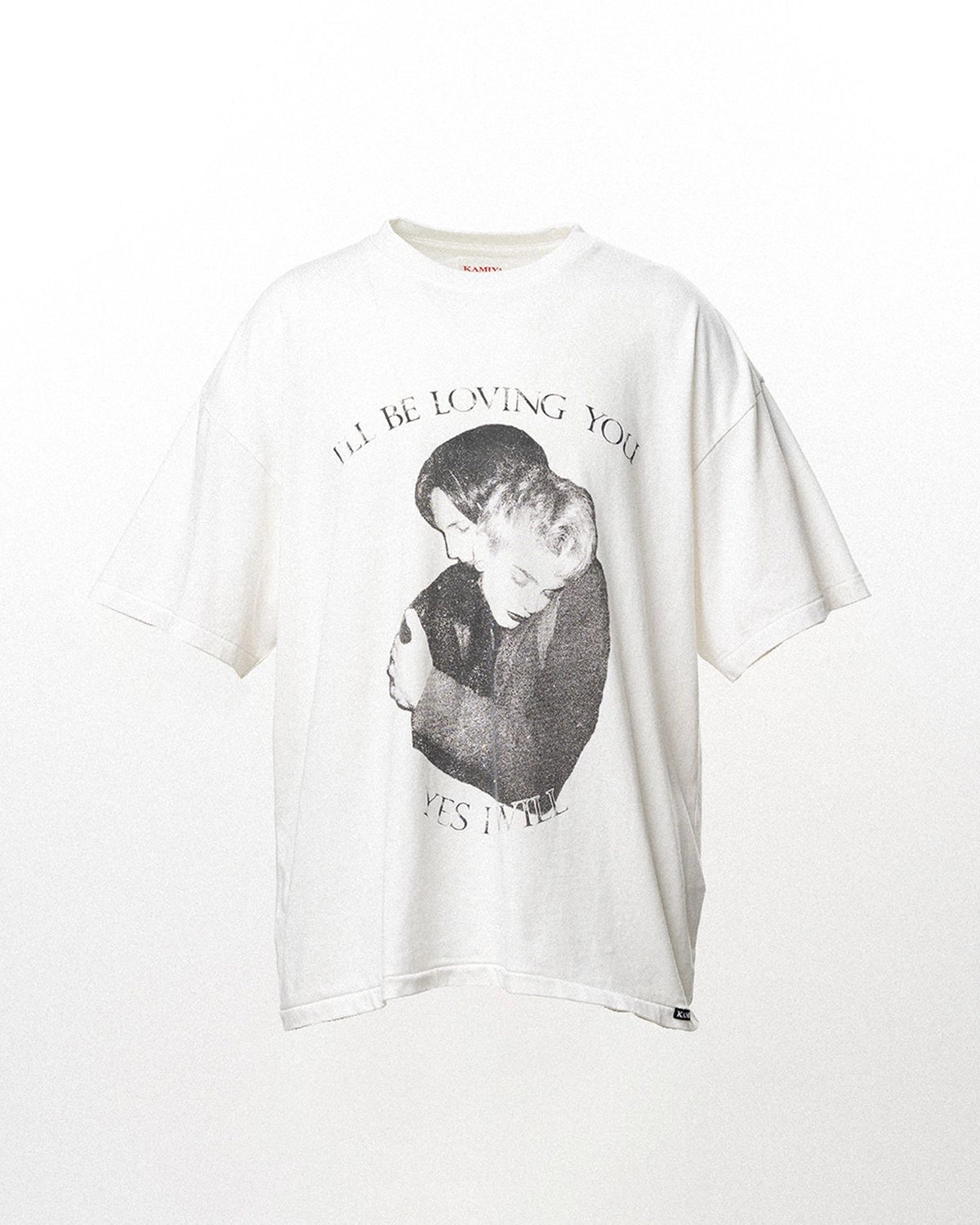 KAMIYA / "LOVING" T-shirt (G16TS095)
