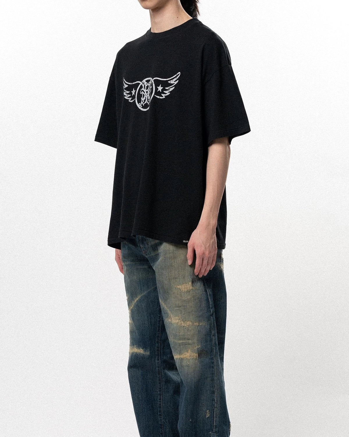 KAMIYA / "AERO-KMY" T-shirt (G16TS097)
