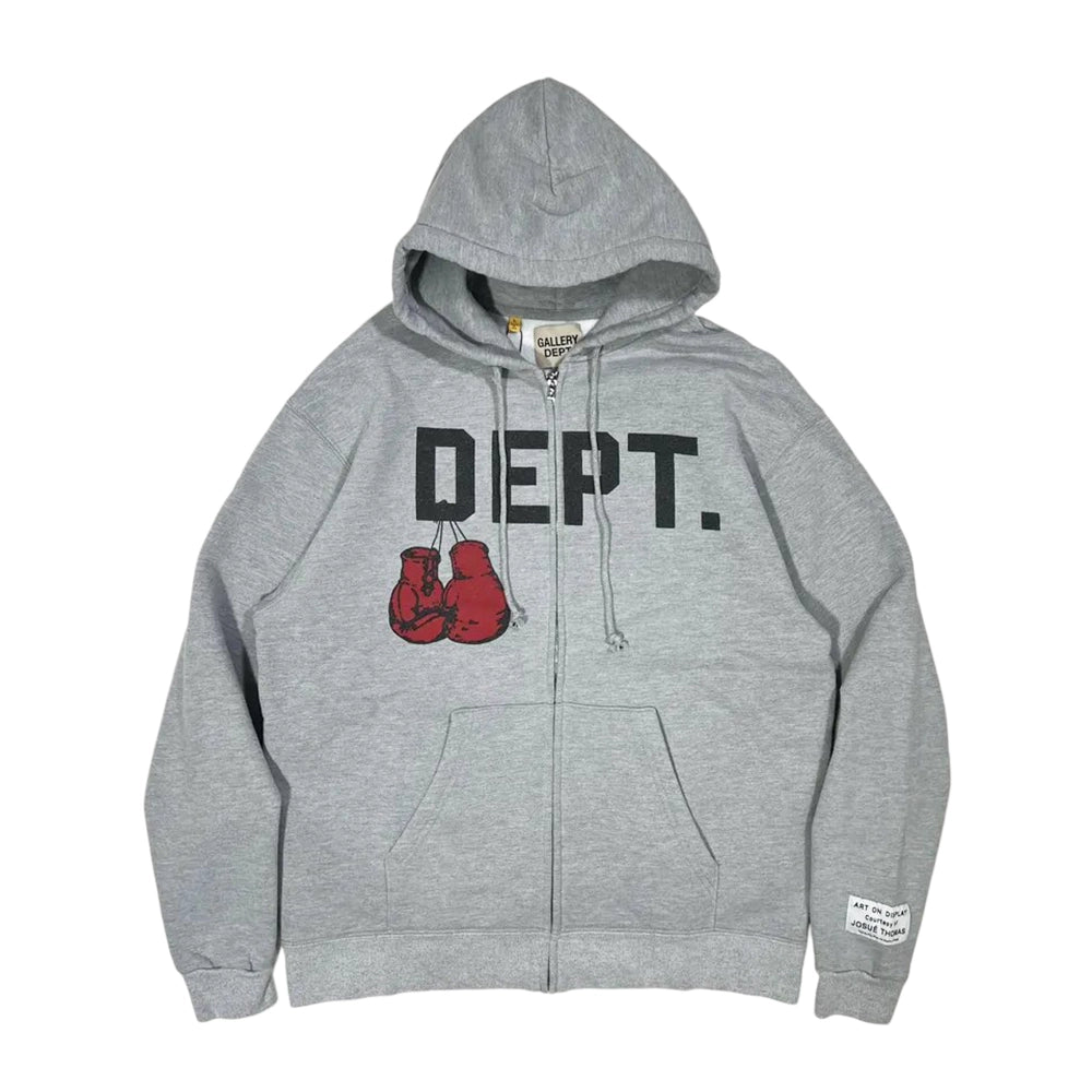 GALLERY DEPT. CORE 0.4 の BOXING MERCH ZIP HOODIE (DGH-2061)