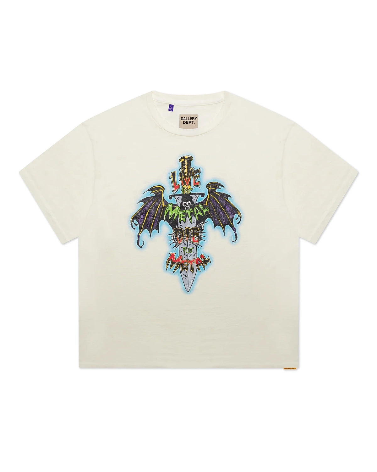 GALLERY DEPT. の LIVE FOR METAL TEE (LFM-10287)