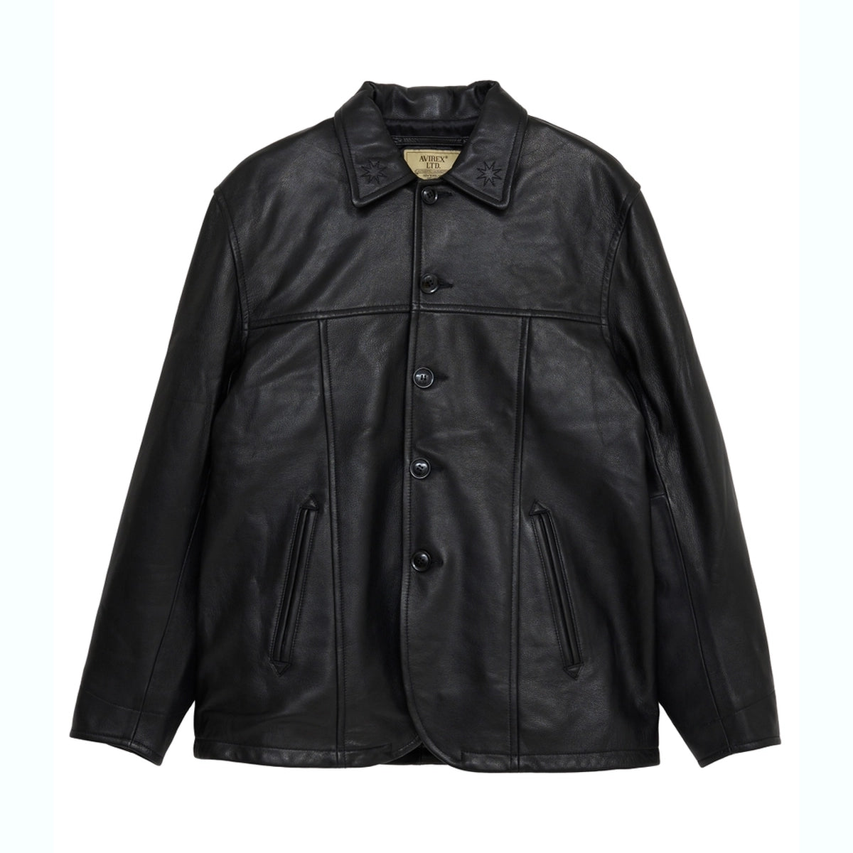 【AVIREX×GDC】Lether Carcoat black GDC (ジーディーシー) / × AVIREX Leather Carcoat | 公式通販・JACK