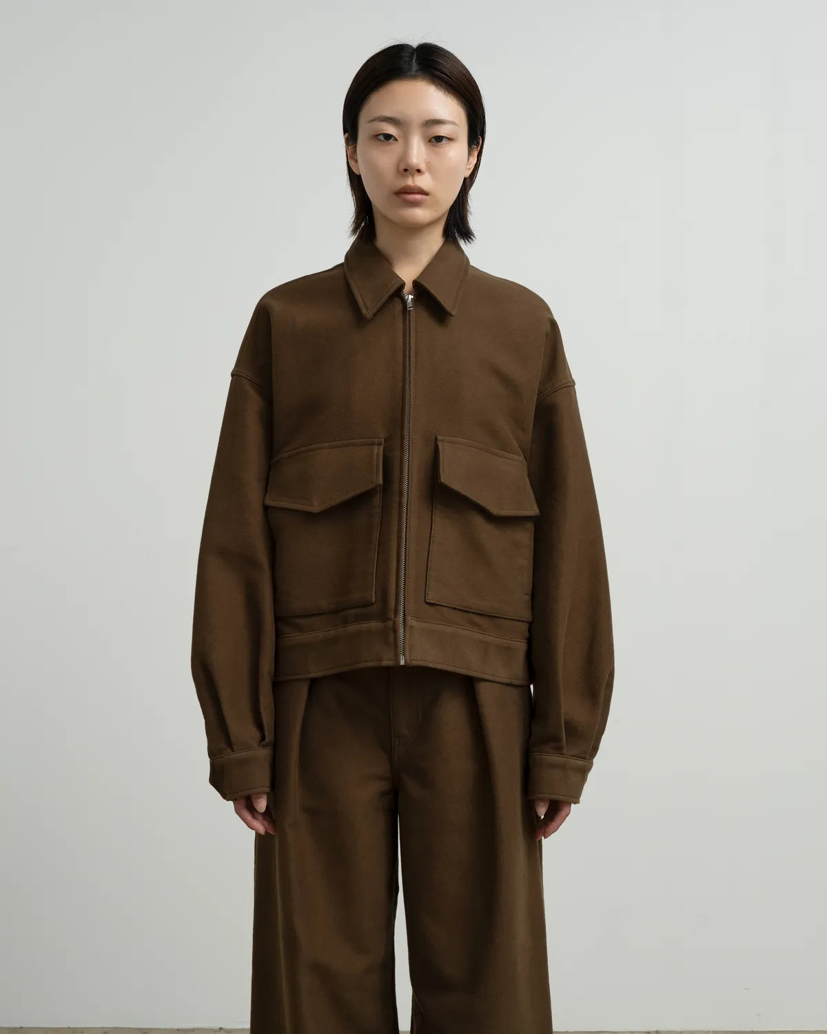 Graphpaper / Cotton Double Serge Zip Jacket (GL263-20453)
