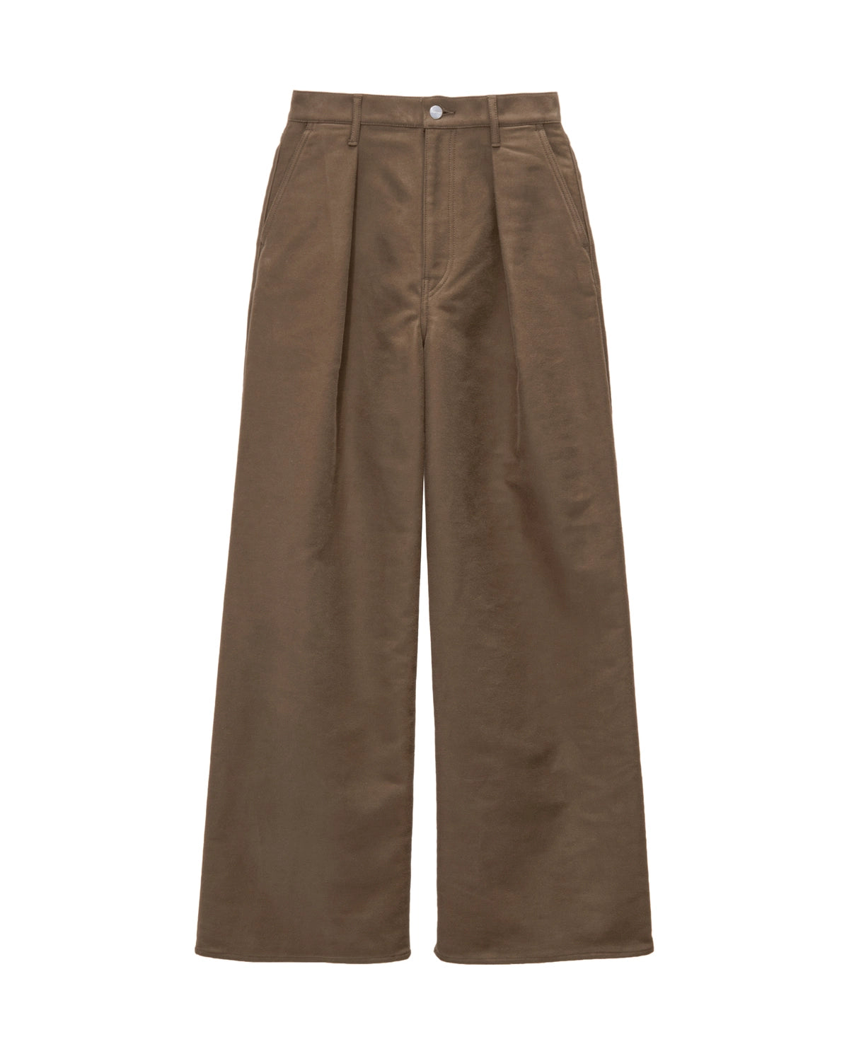Graphpaper / Cotton Double Serge Two Tuck Wide Pants (GL263-40454)