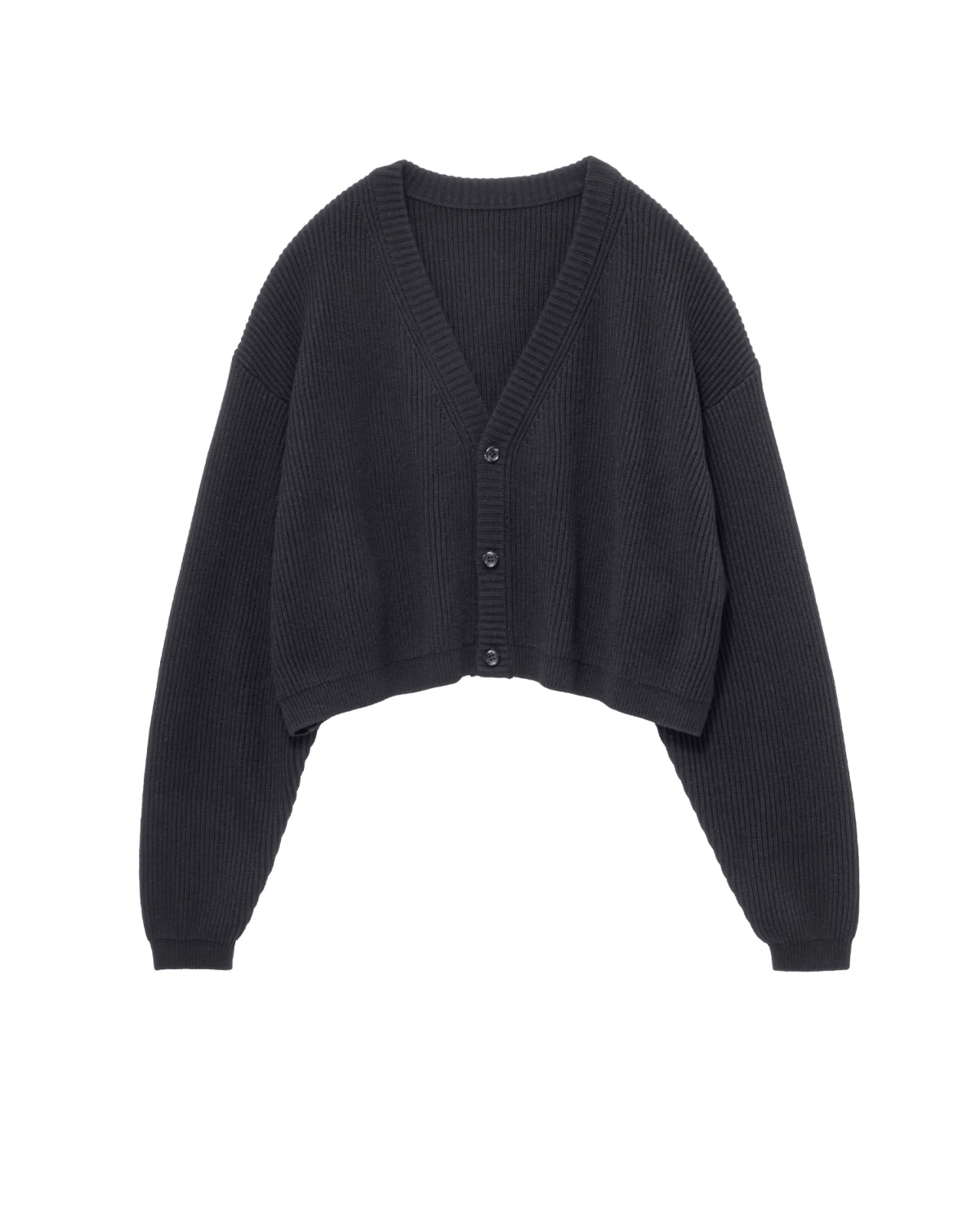 Graphpaper / Mercerized Fine Wool Short Cardigan (GL263-80552)