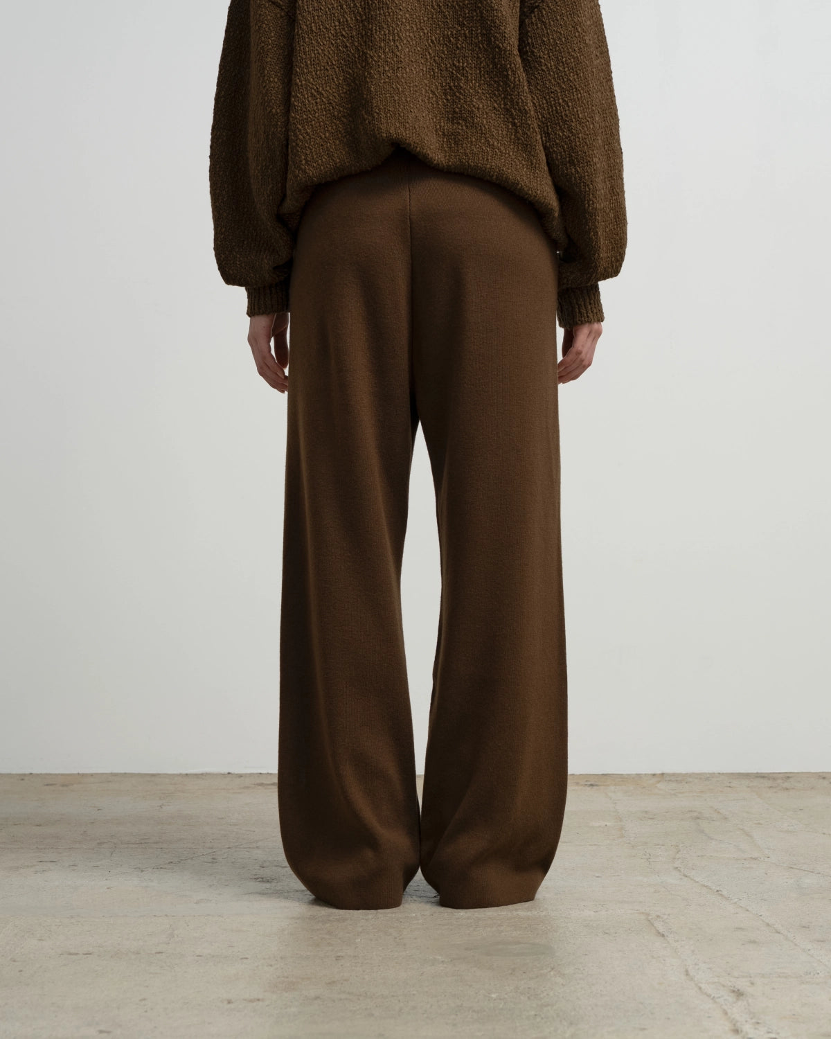 Graphpaper / Mercerized Fine Wool Knit Pants (GL263-80554)