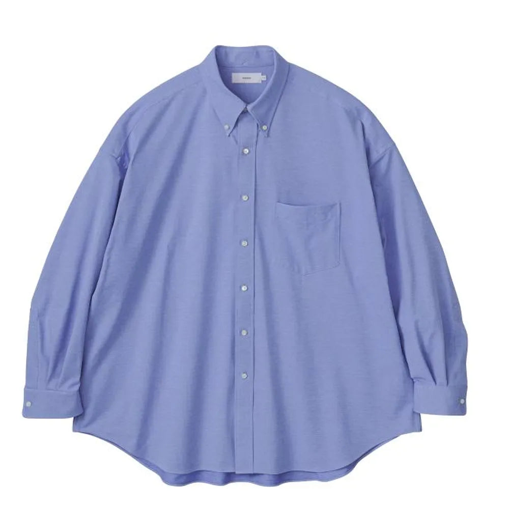 Graphpaper / Oxford Pique Jersey L/S Oversized B.D Shirt