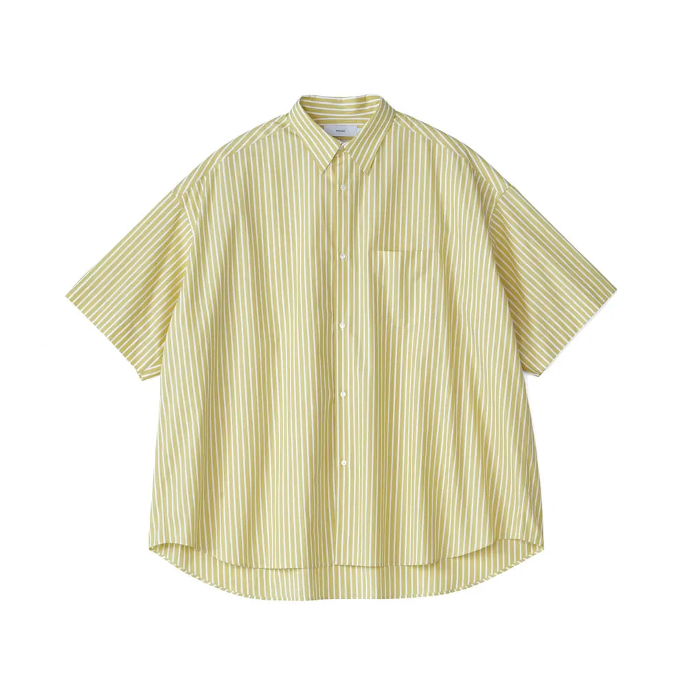 Graphpaper /SIDOGRAS S/S Oversized Regular Collar Shirt (GM242-50004)