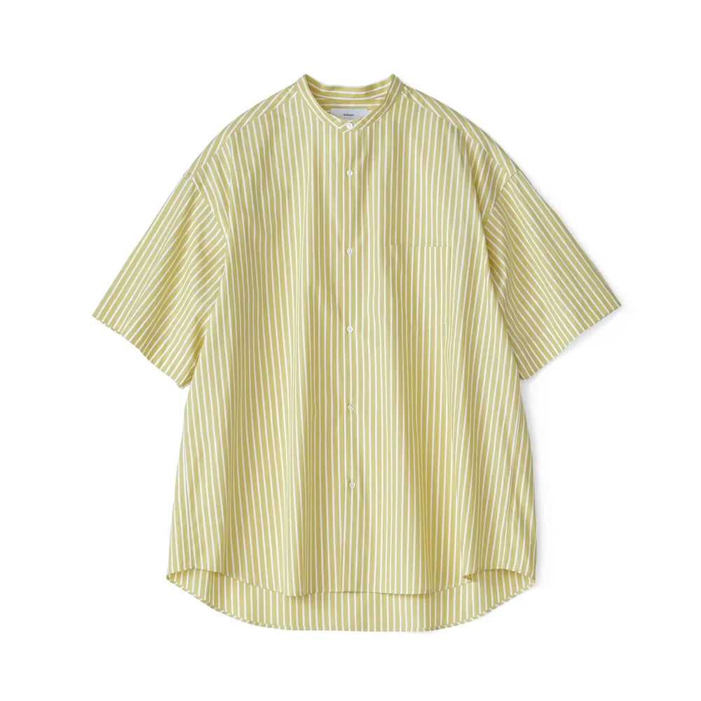 Graphpaper /SIDOGRAS S/S Oversized Band Collar Shirt (GM242-50005)