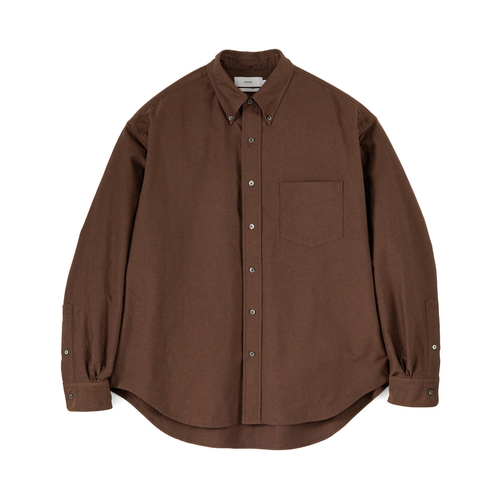 Graphpaper / Oxford L/S B.D Box Shirt (GM251-50020C)