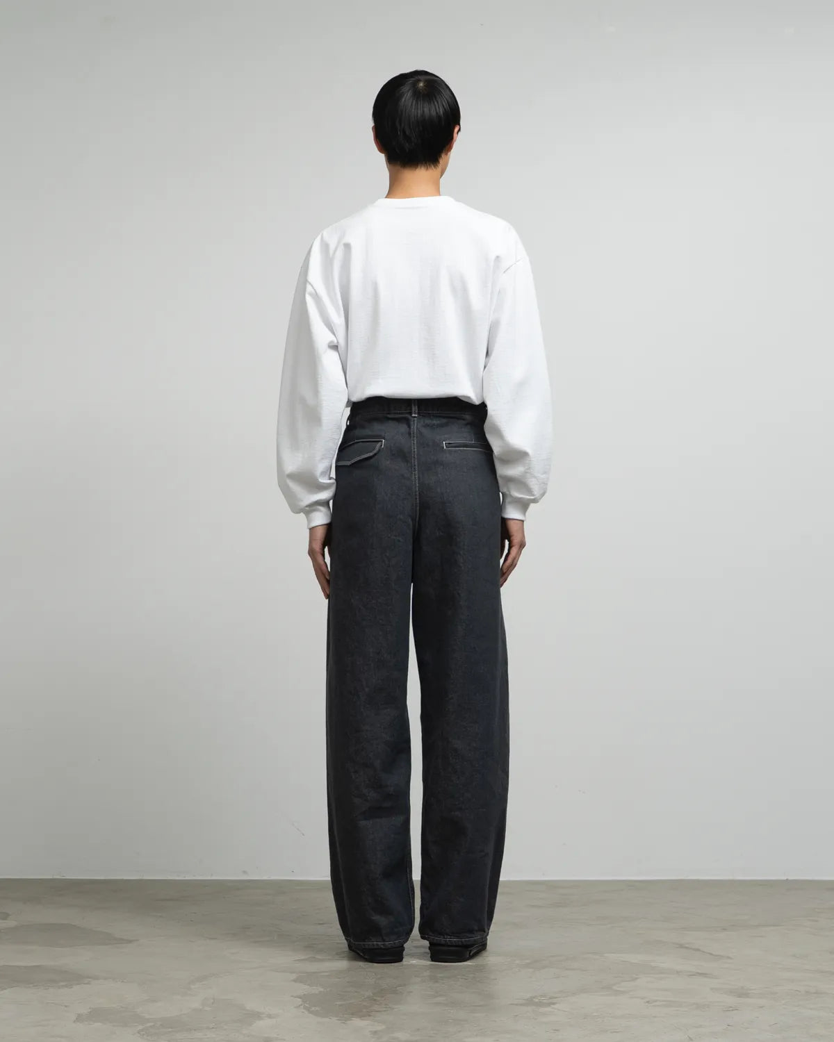 Graphpaper(グラフペーパー) / Gray Tone Cone Denim Two Tuck Graphpaper(グラフペーパー) / Gray Tone Cone Denim Two Tuck