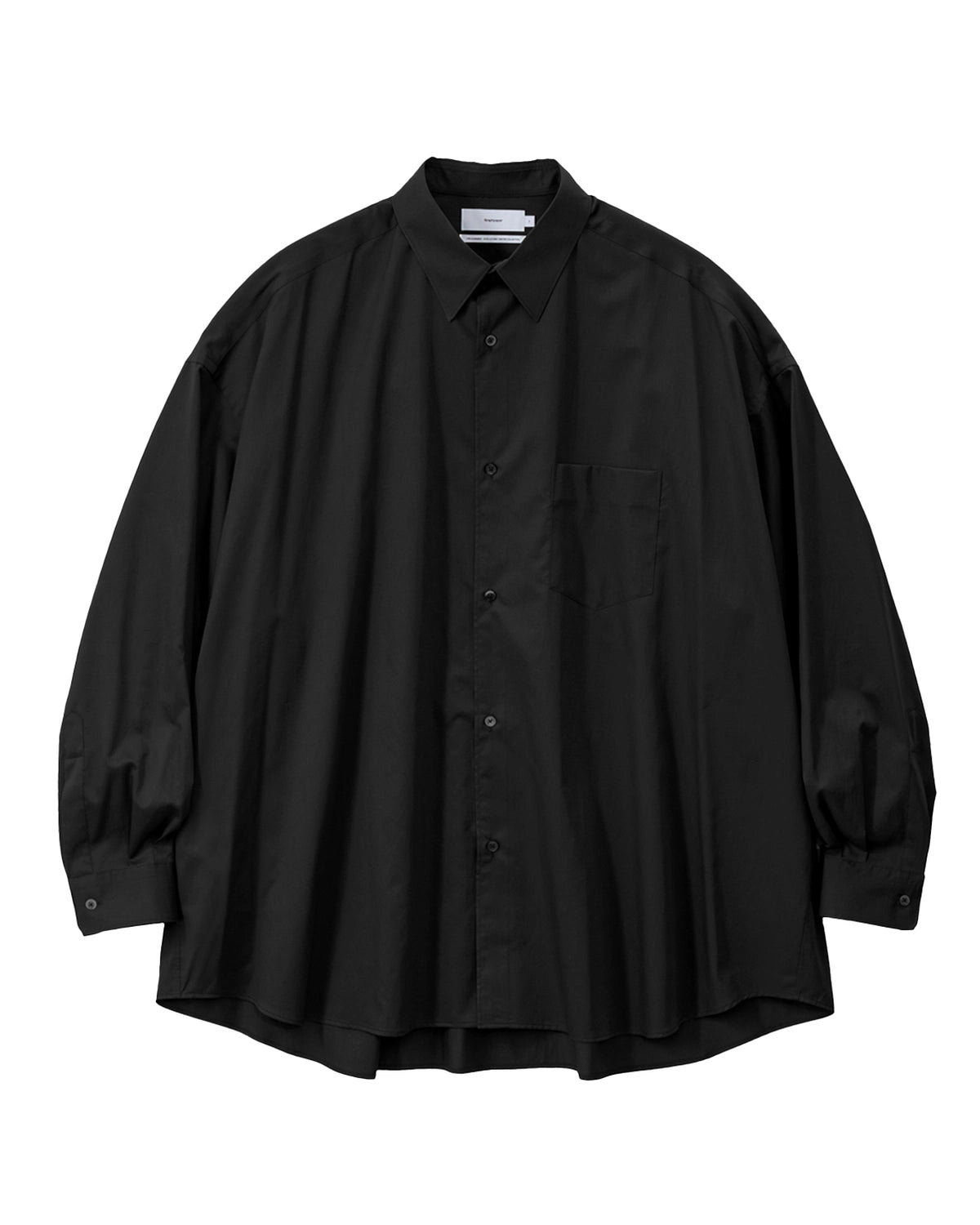 Graphpaper / Silicon Poplin Oversized Regular Collar Shirt (GM261-50180)