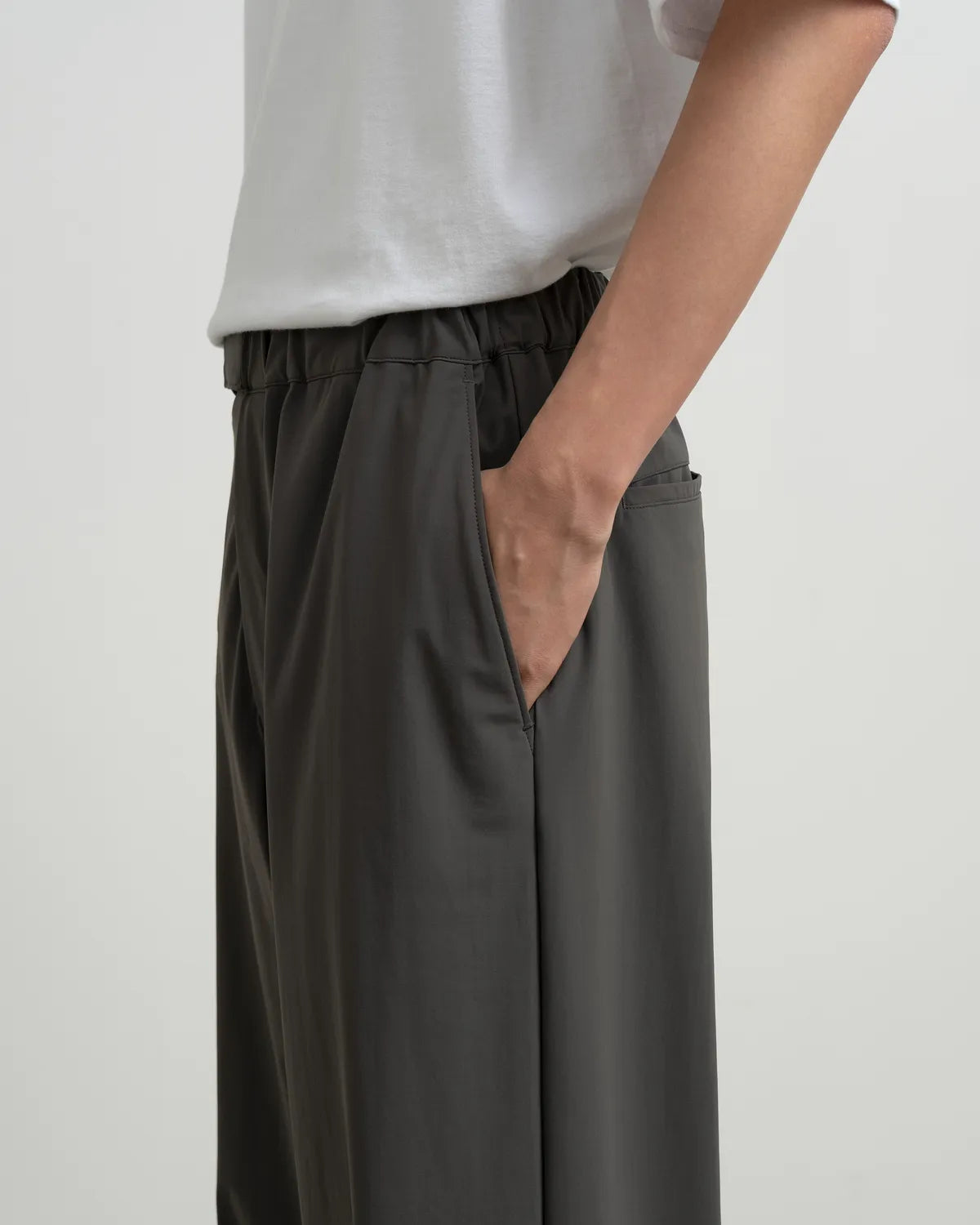 Graphpaper / Flex Tricot Wide Tapered Chef Pants (GM262-40020)