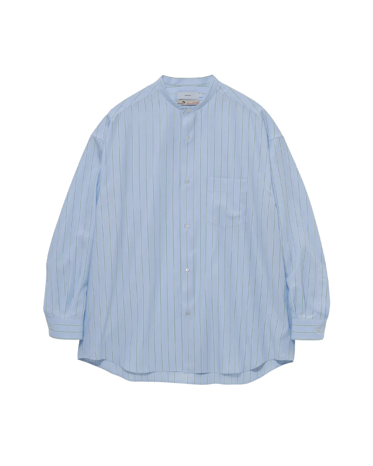 Graphpaper / SIDOGRAS L/S Oversized Band Collar Shirt (GM262-50028)