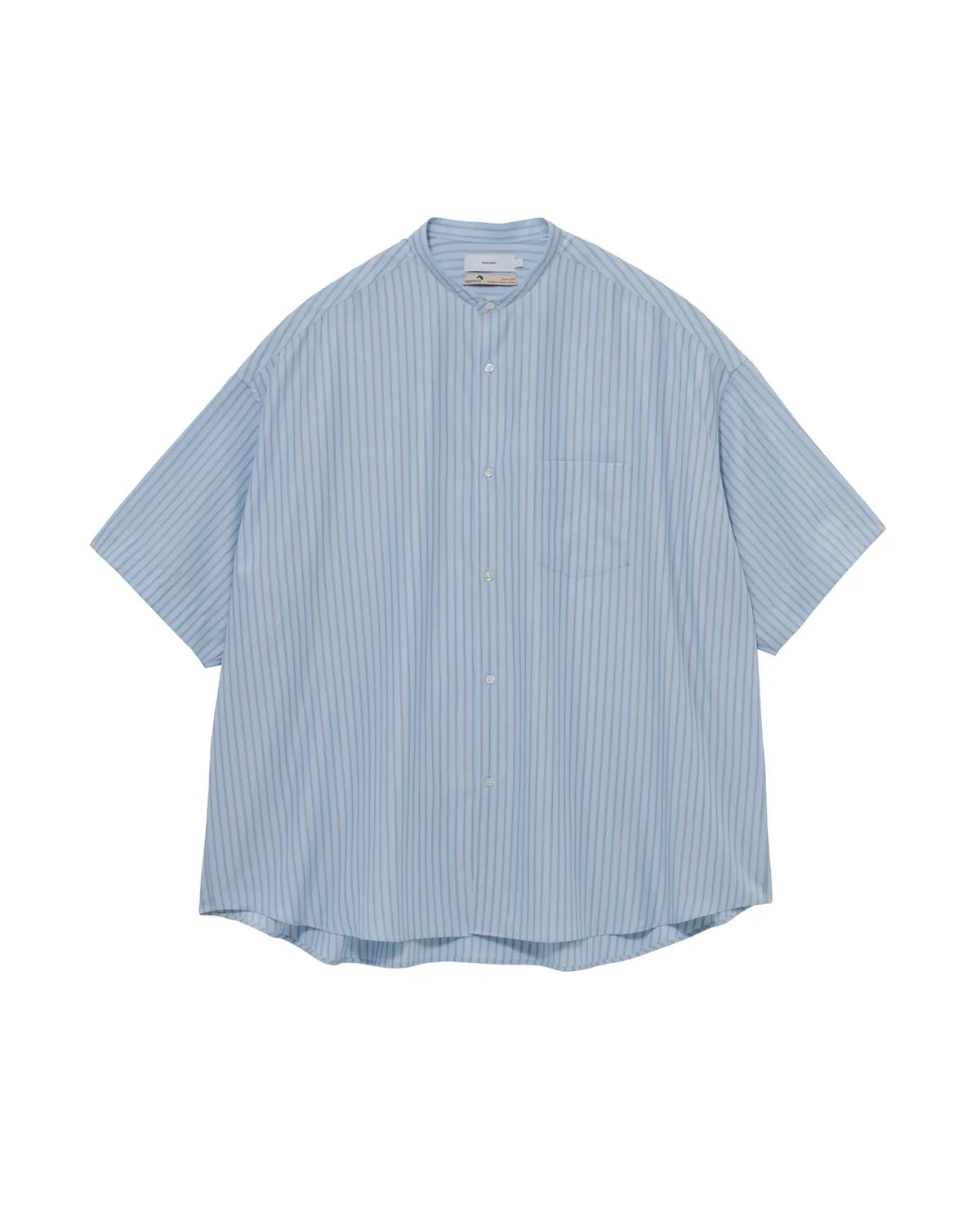 Graphpaper / SIDOGRAS S/S Oversized Band Collar Shirt (GM262-50030)