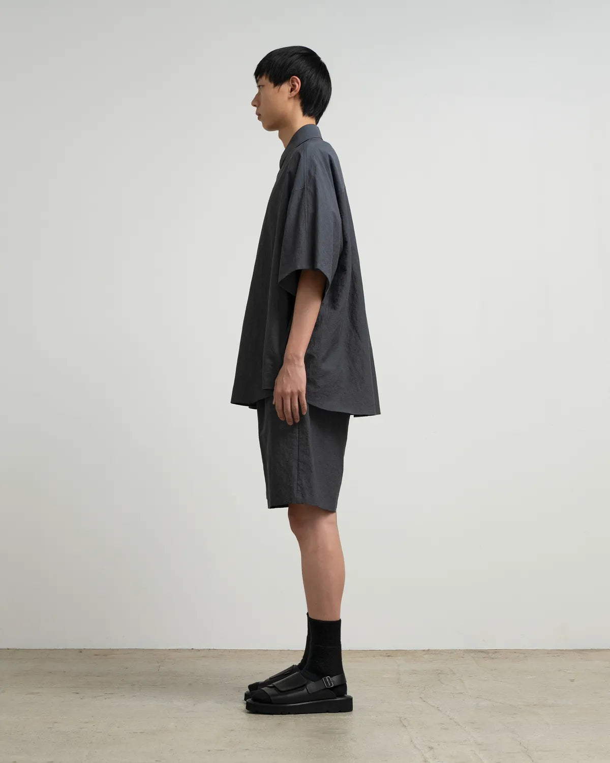 Graphpaper（グラフペーパー） / Cotton Linen Seersucker S/S
