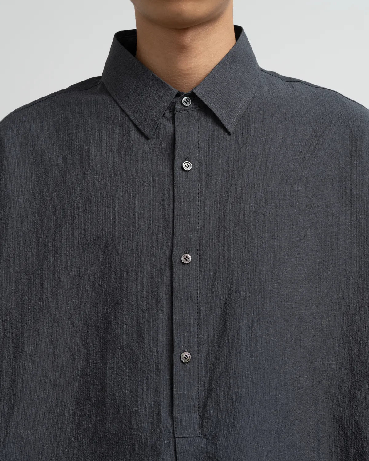 Graphpaper（グラフペーパー） / Cotton Linen Seersucker S/S