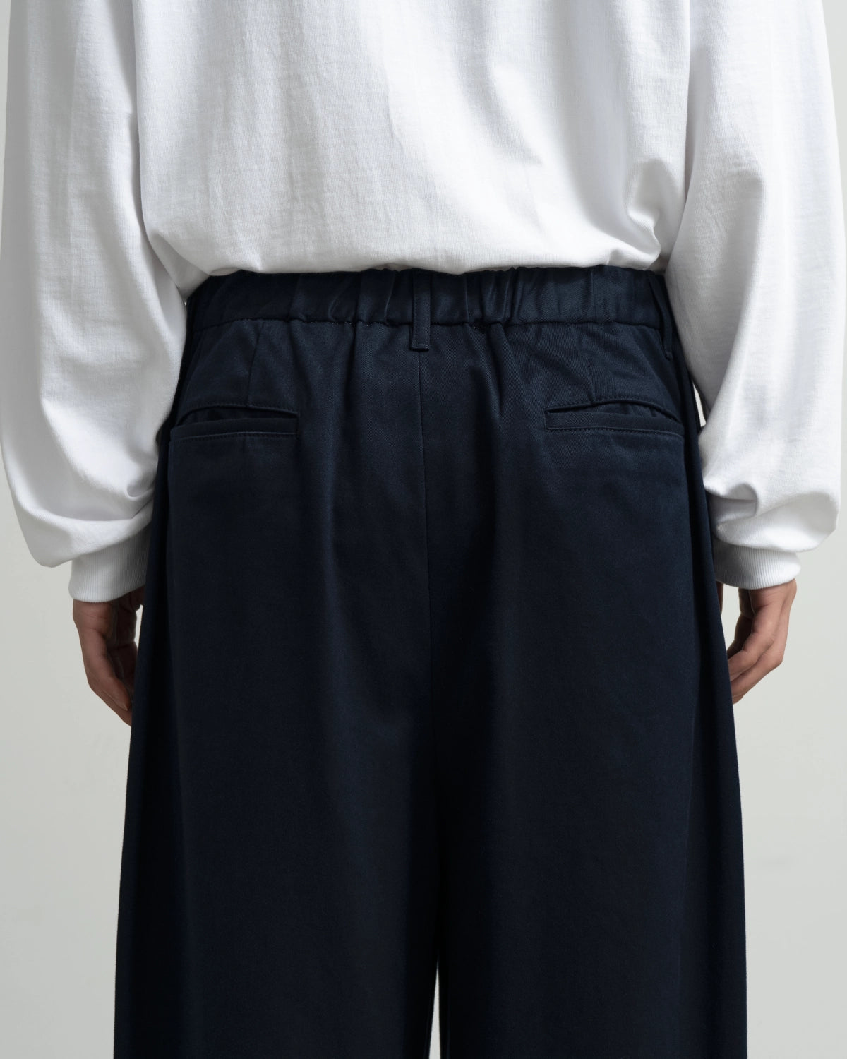 Graphpaper / Westpoint Chino Wide Tapered Trousers (GM263-40166B)