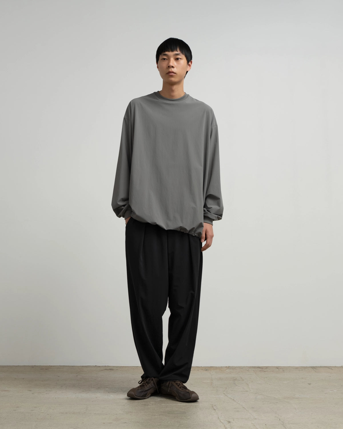 Graphpaper / PERTEX EQUILIBRIUM Wide Easy Pants (GM263-40262)
