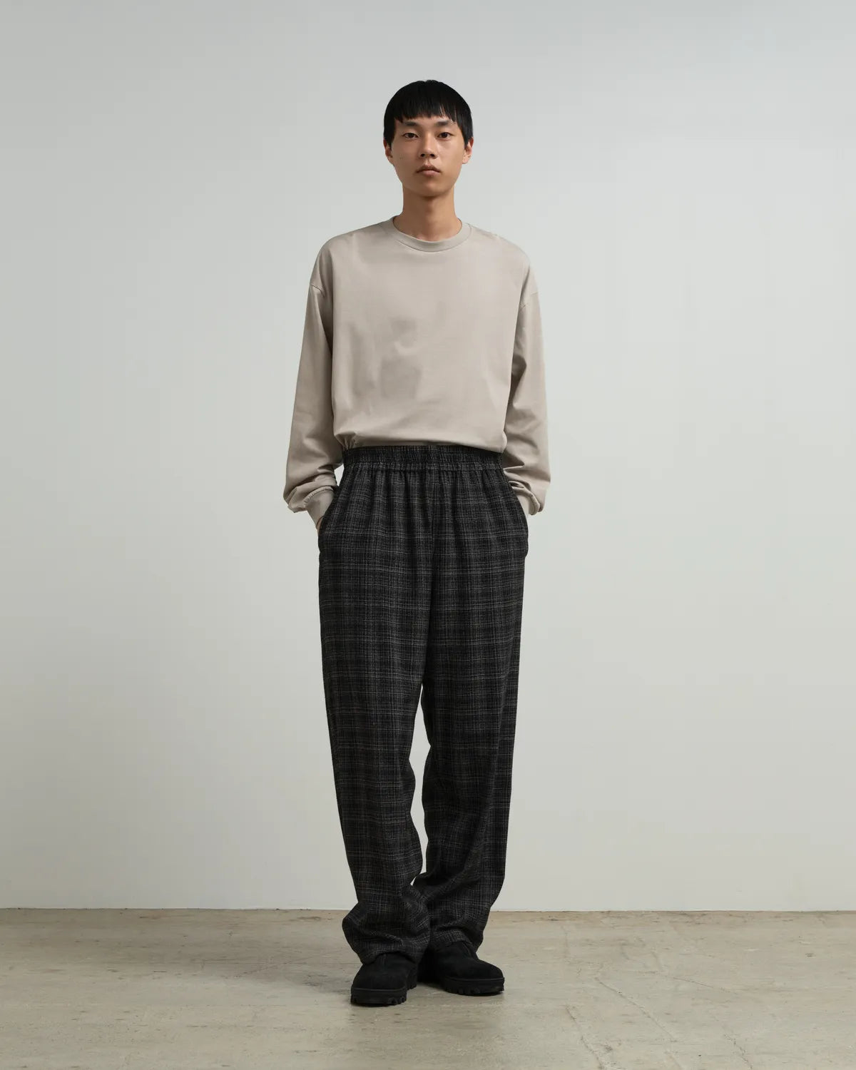 Graphpaper / Extra Fine Wool Lawn Sleeping Easy Pants (GM263-40332)