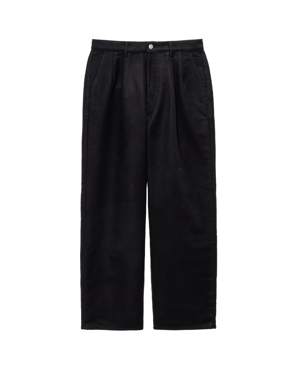 Graphpaper / Cotton Double Serge Two Tuck Pants (GM263-40452)