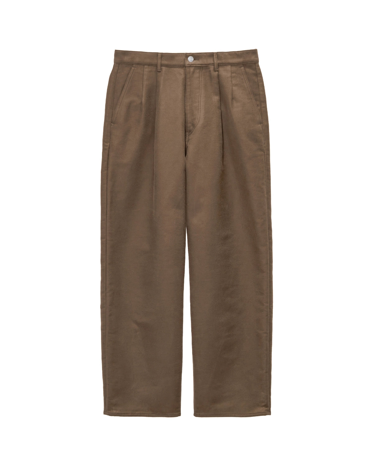 Graphpaper / Cotton Double Serge Two Tuck Pants (GM263-40452)