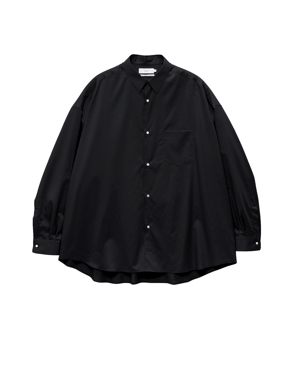 Graphpaper / Silicon Poplin Oversized Regular Collar Shirt (GM263-50196)